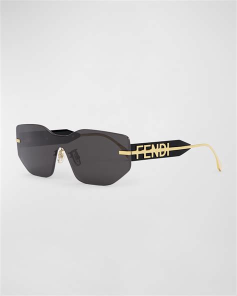 fendi sunglasses with logo|oversized fendi sunglasses.